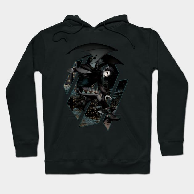 Night Life Hoodie by redappletees